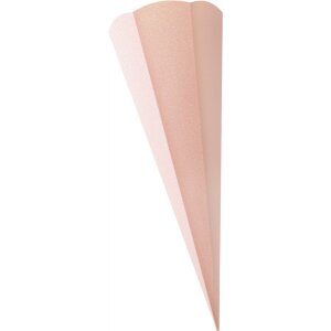Schult&uuml;tenrohling Glitter, 68 cm, 400 g/m&sup2; glitter rose