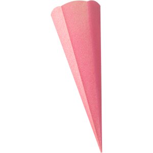 Schult&uuml;tenrohling Glitter, 68 cm, 400 g/m&sup2; glitter hell pink