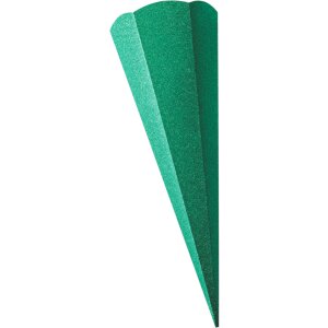Schult&uuml;tenrohling Glitter, 68 cm, 400 g/m&sup2; glitter gr&uuml;n