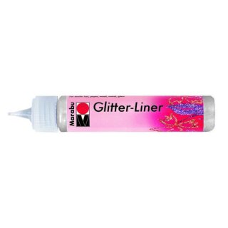 Glitter Liner, silber, 25 ml