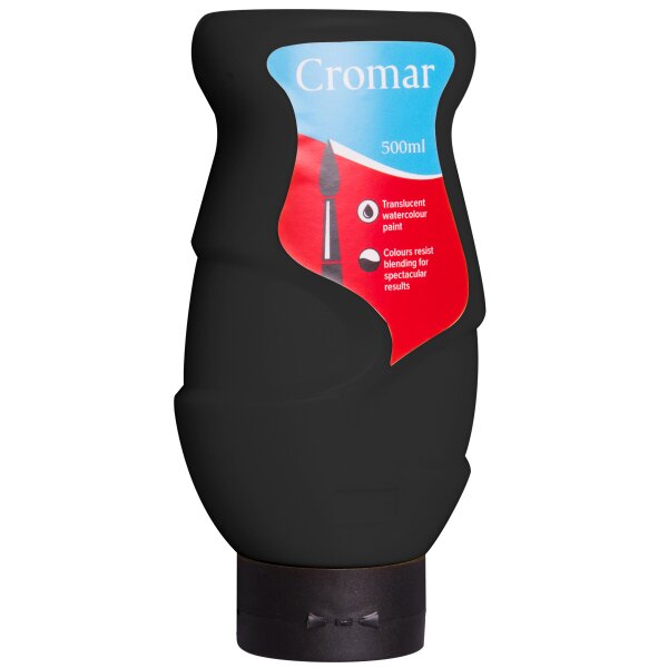 Cromar Farbe, 500 ml, schwarz