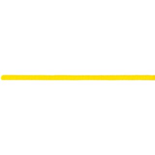 Pfeifenputzer Chenilledraht gelb, 10 St. &aacute; 50 cm, D: 8 mm