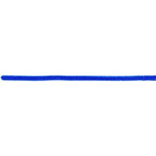 Pfeifenputzer Chenilledraht blau, 10 St. á 50 cm, D: 8 mm