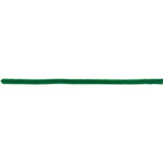 Pfeifenputzer Chenilledraht dunkelgrün, 10 St. á 50 cm, D: 8 mm