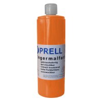 Fingermalfarbe orange, 750 ml von Prell