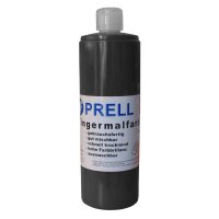 Fingermalfarbe schwarz,750 ml von Prell