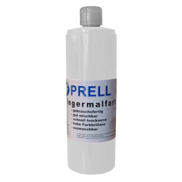 Fingermalfarbe weiss, 750 ml von Prell