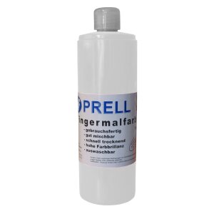 Fingermalfarbe weiss, 750 ml von Prell