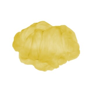 Märchenwolle / Filzwolle gelb, 50 g