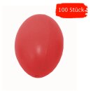 Plastik-Eier, Kunststoffeier, Ostereier,  rot 60 mm, 100...