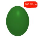 Plastik-Eier, Kunststoffeier, Ostereier, grün 60 mm,...
