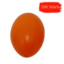 Plastik-Eier, Kunststoffeier, Ostereier,  orange 60 mm,...