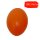 Plastik-Eier, Kunststoffeier, Ostereier,  orange 60 mm, 100 St&uuml;ck