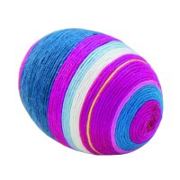 Plastik-Eier, Kunststoffeier, Ostereier,  braun 60 mm, 100 Stück