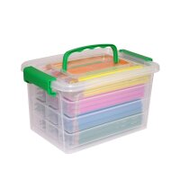 Jubiläumsangebot: edu3 Jumbo 120 Farbstifte Hexagonal in 12 Farben sortiert