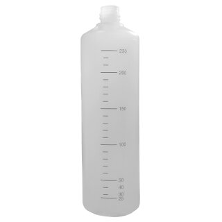 Kunststoff Flasche 250 ml ohne Verschluss