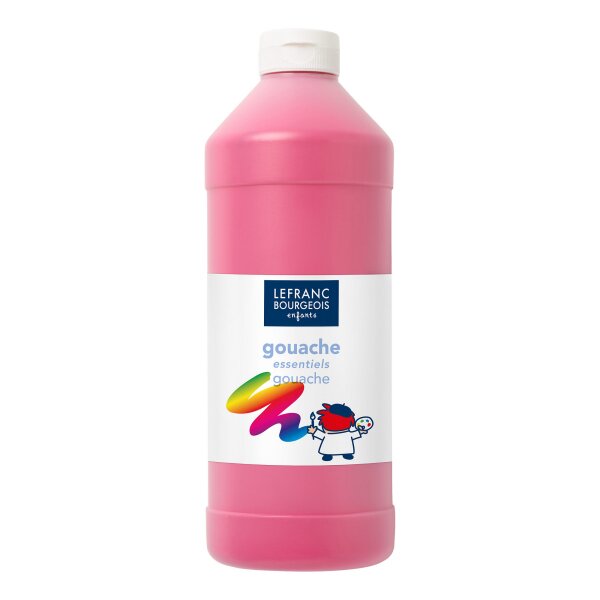 Schultempera Farbe Pink 1000 ml von ColArt, voraussichtlich in KW 17 lieferbar