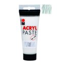 Acryl Paste cremig wei&szlig; 100 ml Kunststofftube