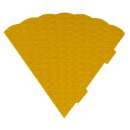 Schult&uuml;te aus 3D Wellpappe gelb, h: 68 cm