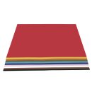 Tonkarton, 50 x 70 cm, 100 Bogen in 10 Farben sortiert
