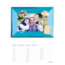 Bastelkalender/Dauerkalender DIN A4, weiß, 12 Monatsblätter