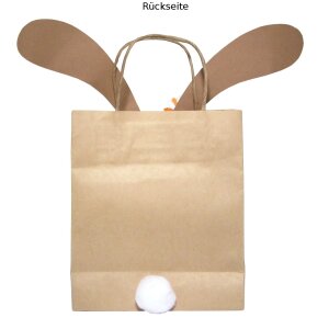 Bastelset Geschenktasche Häschen von Prell, 10er Set