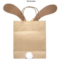 Bastelset Geschenktasche Häschen von Prell, 10er Set