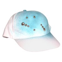 Baseball Cap Schirmkappe weiß 1 Stück, D: 54 cm