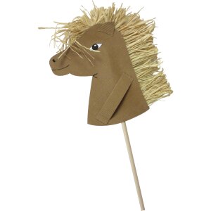 Bastelset Steckenpferd von Prell, 5 Stück (ohne Stab)