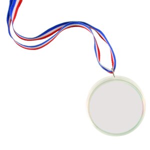 Medaille zum Selbstgestalten 1 Stück D: 6 cm, Band...