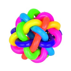 Regenbogenball 1 Stück D: 4 cm aus Kunststoff