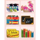 Papier Accessoires Schule M&auml;dchen 6 St&uuml;ck ca....