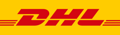 Wir versenden mit DHL