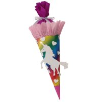 3D Wellpappe regenbogen