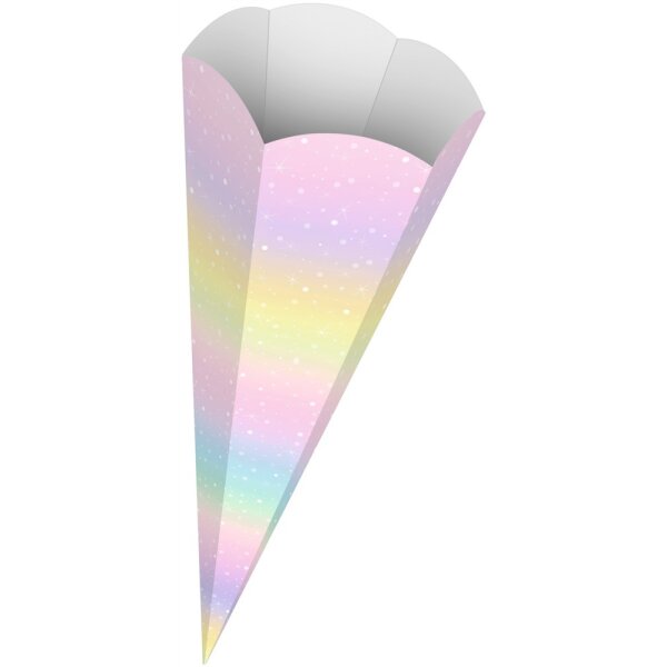 Regenbogen Pastell Sterne